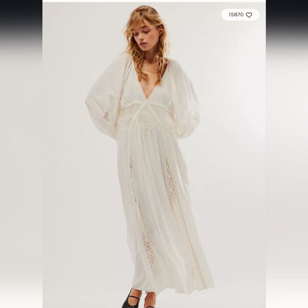 Free People Southwest Lace Maxi Dress